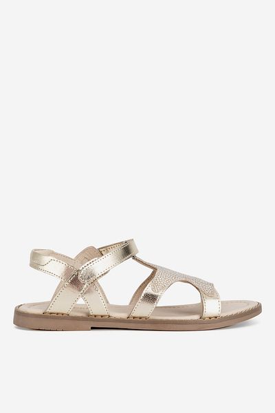 Lasocki Young girl sandal 5905588556275 Gold-colored