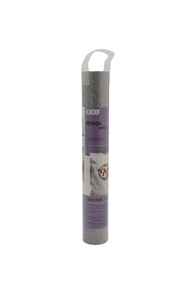 Roco Vinyl Iron-On Glitter Silver .13 kg ( .29 lb )