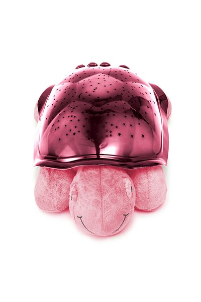 Teno Teno® Turtle Night Light, light projector, 8 constellations, pink