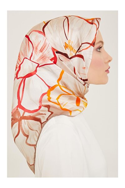 Armine Шовковий шарф 2024 Літо - 9110-07 Твіл