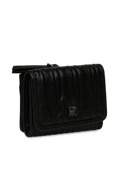 Steve Madden Beos Black Wallet For Women