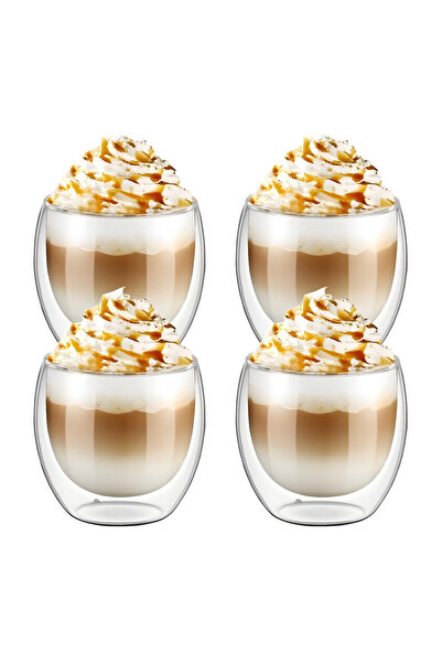 Teno Set of 4 Double Wall 250ml Glasses