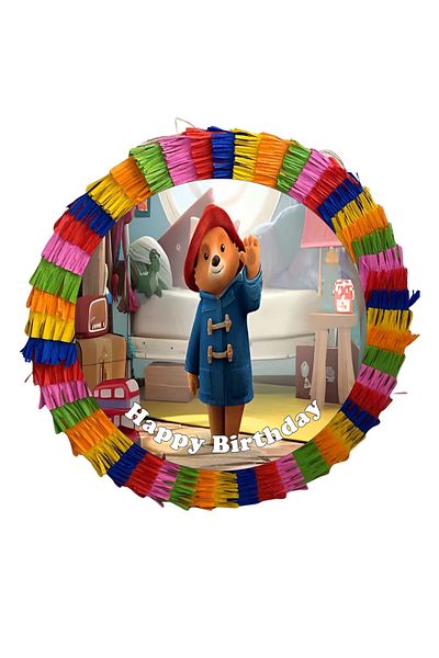 OEM Pinata for children's parties, 35 cm, multicolor, Paddington Bear model