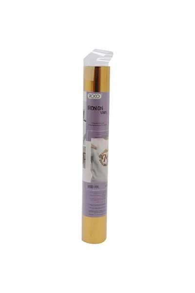 Roco Vinyl Iron-On Foil Gold .13 kg ( .29 lb )