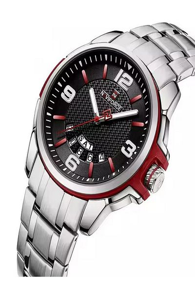 Naviforce Quartz Luxury Classic Style Stainless Steel Wristwatch