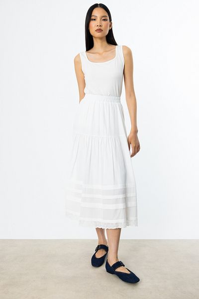 ON Square Neck Sleeveless Basic Blouse