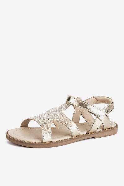 Lasocki Young girl sandal 5905588556275 Gold-colored