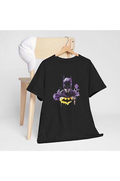 OEM Tricou personalizat Super Eroi Marvel, Batman, negru, marimea M