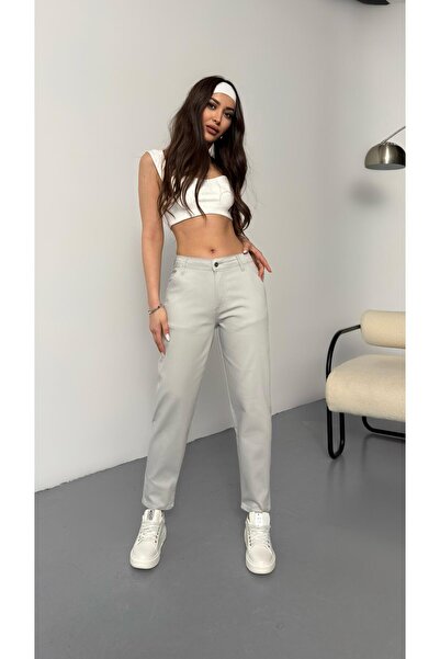 BİKELİFE Women's High Waist Lycra/Stretchy Mom Pants