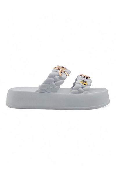 Sonimix Ez0185.01 Stone Women's Slippers Ice Gray
