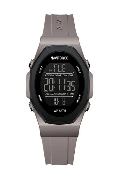Naviforce Electronic Watch Dual Time Outdoor Sports Wristwatches Waterproof Custom Watch for Men