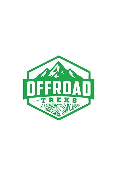 Reysa Tasarım ملصق للطرق الوعرة والجبال مقاس 17 × 17 سم باللون الأخضر