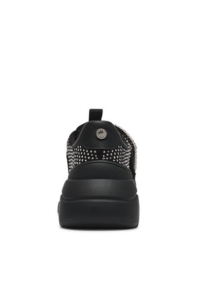 Steve Madden Eclipse Black Fashion Sneakers For Women