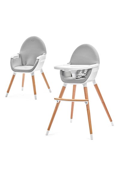 Kinderkraft SCAUN DE MASA KINDERKRAFT FINI, 2 IN 1, GREY