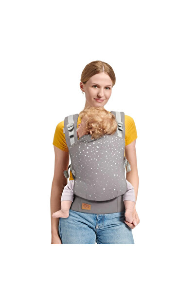 Kinderkraft KINDERKRAFT NINO ERGONOMIC CARRIER, UP TO 20 KG, CONFETTI GRAY