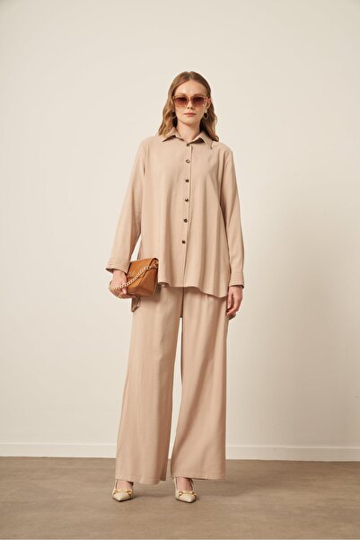 FTZ WOMEN بدلة كوبرا نسائية بيج 31124