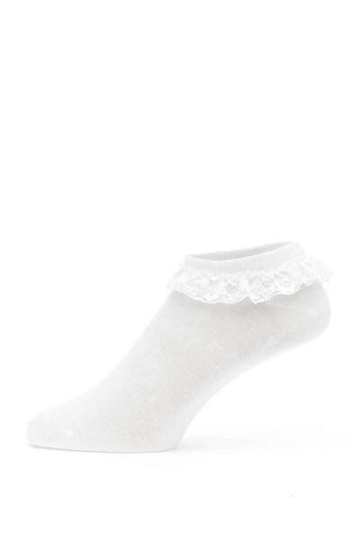 Pierre Cardin Women's White Booties Socks 50308190-Vr013