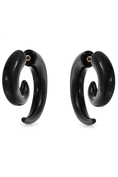 Punky Store Sarmal Halka Çelik Küpe Tekli 6 mm