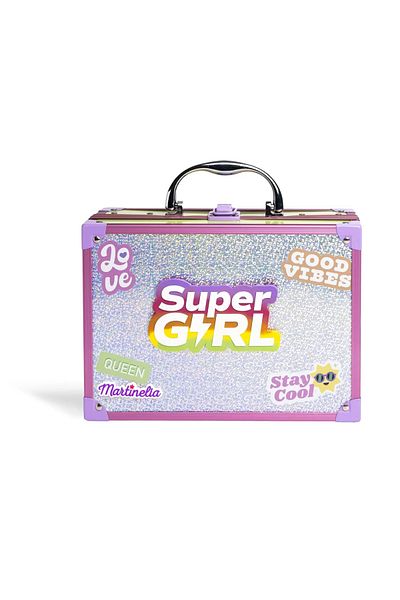 Super Girl ΚΙΤ ΜΑΚΙΓΙΑΖ MARTINELIA SUPERGIRL ΜΕ ΚΑΘΡΕΦΤΗ LED