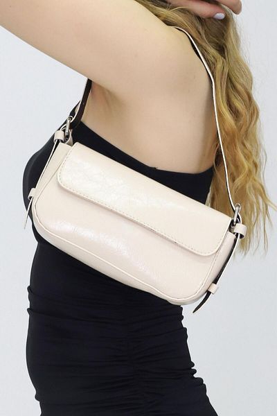 Weynes Cream Women's Stylish Design Hand & Shoulder Bag Wsb5018