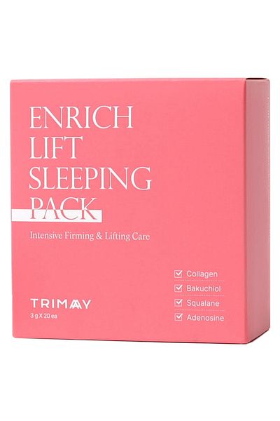 TRIMAY Lifting Night Masks, Enrich-Lift Pack, Trimay, 3 g x 20 pcs