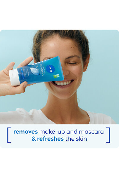 NIVEA NIVEA Refreshing Cleansing Face Wash for Normal Skin with Lotus Flower, 150ml