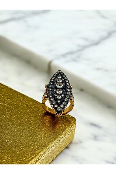 FUYA JEWELLERY Elmas Montür Mekik Yüzük