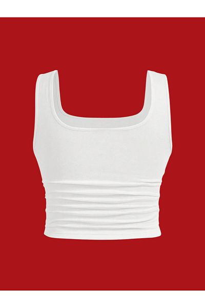 Bozz&Bozz Collection Women's Have a Nice Weekend Cherry Strap Crop Tank Top