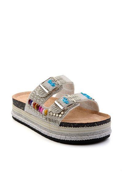 Bambi White Women's Slippers K04824708087