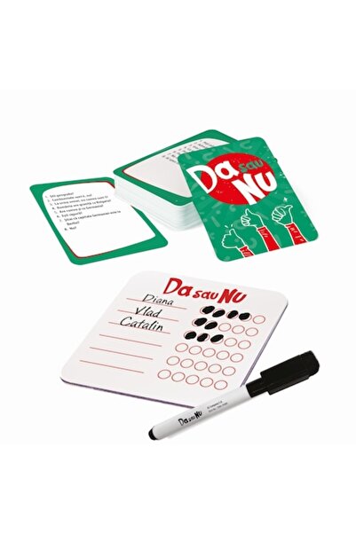 Creative Toys Joc de societate ANGMAD- Da sau Nu, 2-6 jucatori,60carduri de j...