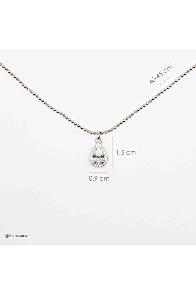 The Jewel Heart Colier Eternal Love pentru Mama – Argint 925, Cadou cu Cutie LED