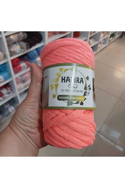 HOBİ Scan Macrame String 4 mm 250 g Neon Pink