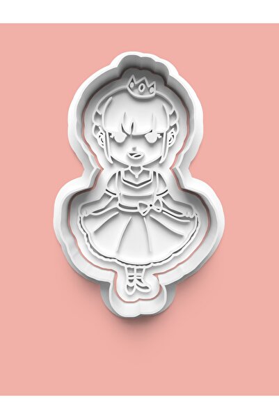 AKTASTORE قالب بسكويت الأميرة الصغيرة وقالب عجينة السكر