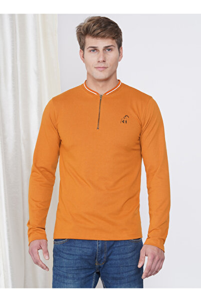 LAUREN SMITH Men’s Casual Full Sleeve T-Shirt with Round Neck Popcorn Texture...