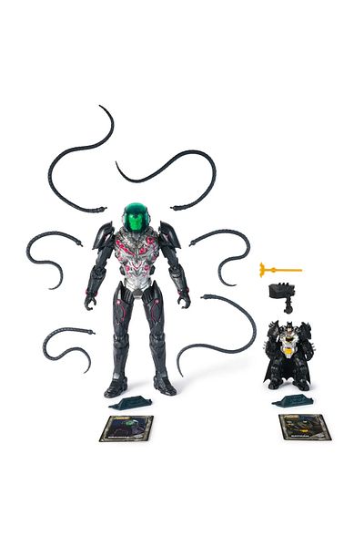 Batman DC METAL FORCE BRAINIAC VS BATMAN ACTION FIGURE SET