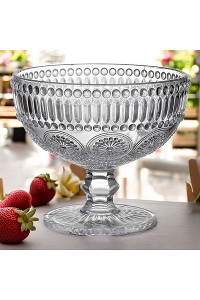 FLORINA Cupă de înghețată tip pocal, 350 ml, sticlă