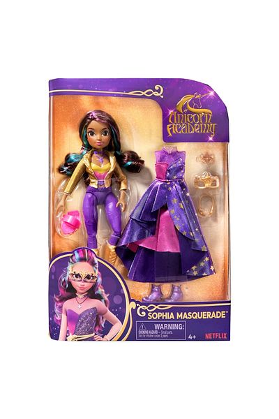 Spin Masters UNICORN ACADEMY SOPHIA MASQUERADE DOLL