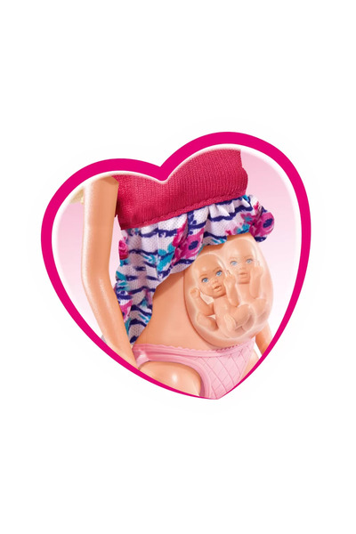 Simba STEFFI DOLL WITH TWINS AND ACCESSORIES