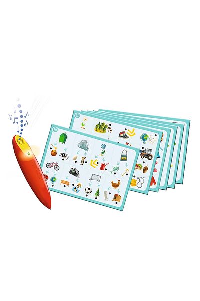 Trefl PRESCHOOL WORLD GAME WITH MAGIC PENCIL