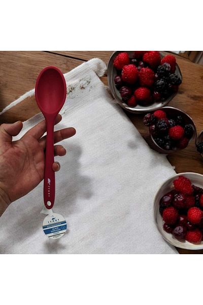 cephome güvenilir alışverişin adresi Red 28 cm Heat Resistant - Silicone Spoon