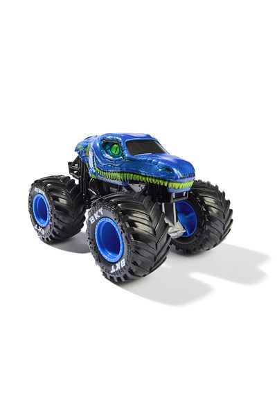 Spin Masters MONSTER JAM METAL CAR VELOCIRAPTOR SCALE 1 TO 64