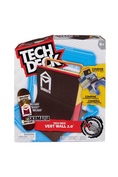 Spin Masters TECH DECK X-CONNECT PACK SK8MAFIA VERT WALL