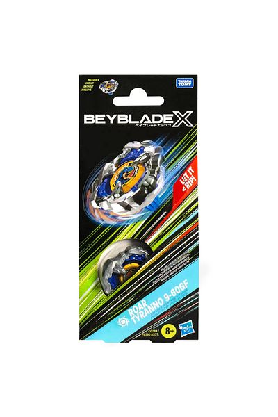 Hasbro BEYBLADE X LET IT RIP SPIRAL ROAR TYRANNO 9-60GF