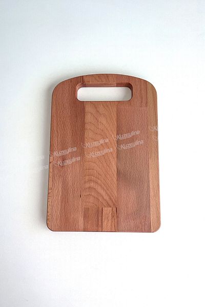 Kuzeylina Natural Wooden Cutting Board and Presentation Holder |   30X20Cm |   Beech Tree