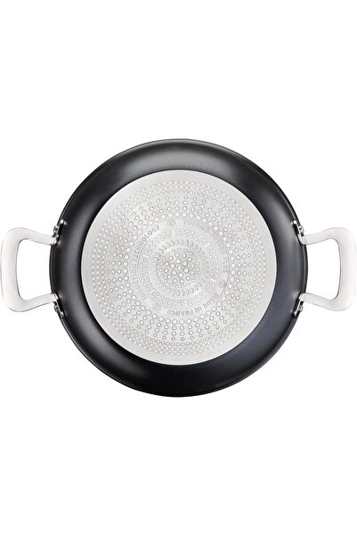 TEFAL Unlimited Titanium Anti-Scratch Coating Shallow Cooking Pot, 26 cm, G2557102