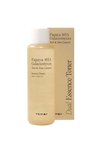 TRIMAY Exfoliating toner, Papaya 4HA Galactomyces Peel & Pore Control, Trimay, 200 ml