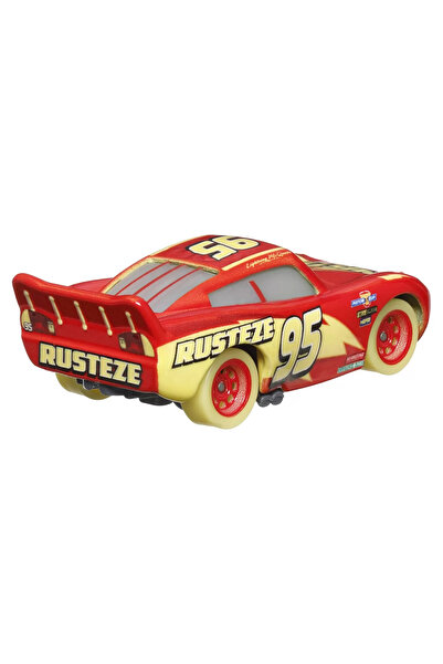 CARS GLOW RACERS LIGHTNING MCQUEEN METAL CAR 1:55