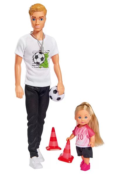 Simba KEVIN AND EVI DOLL SET ONE HOUR TRAINING SET