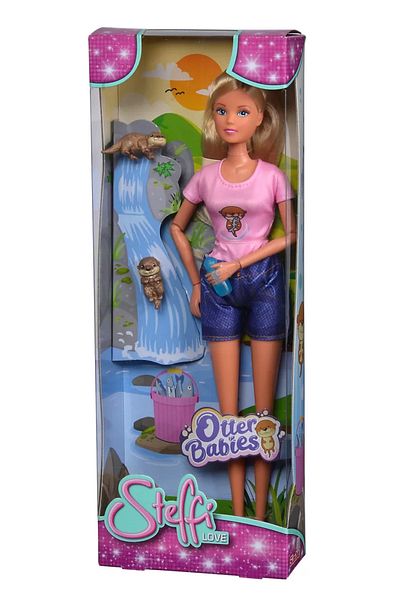 Simba STEFFI LOVE STEFFI DOLL WITH OTTER BABY