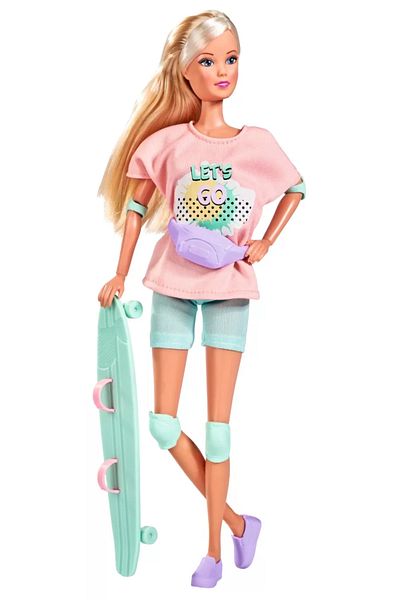 Simba STEFFI LOVE STEFFI DOLL WITH LONGBOARD